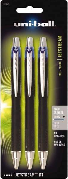 Uni-Ball - Roller Ball 1mm Retractable Pen - Blue - Americas Tooling