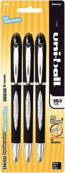 Uni-Ball - Roller Ball 1mm Stick Pen - Black - Americas Tooling