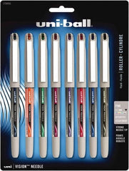 Uni-Ball - Roller Ball 0.7mm Stick Pen - Black, Blue, Green, Midnight Black, Orange, Pink, Purple & Red - Americas Tooling