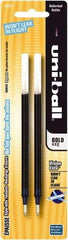 Uni-Ball - Roller Ball 0.8mm Stick Pen - Blue & Black - Americas Tooling