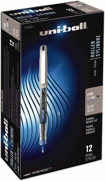 Uni-Ball - Roller Ball 0.7mm Stick Pen - Blue - Americas Tooling