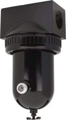 PRO-SOURCE - 425 CFM Oil/Water Condensate Separation Filter - 1-1/2" 250 psi, Manual Drain - Americas Tooling