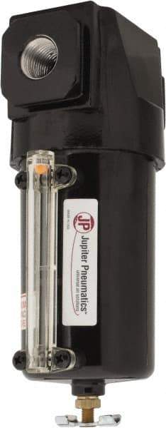 PRO-SOURCE - 160 CFM Oil/Water Condensate Separation Filter - 1/2" 250 psi, Manual Drain - Americas Tooling