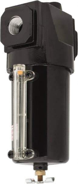 PRO-SOURCE - 83 CFM Oil Removal Filter - 1/2" 250 psi, Manual Drain - Americas Tooling