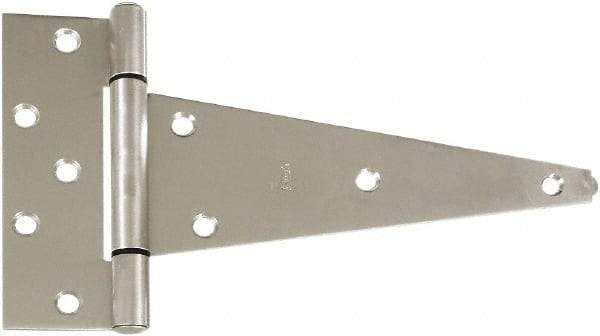 National Mfg. - 6-5/8" Long, Stainless Steel Coated Extra Heavy Duty - 10" Strap Length, 2-9/32" Wide Base - Americas Tooling