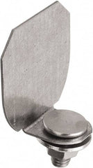 National Mfg. - Galvanized, Box Rail End Cap - Use with Round Rail - Americas Tooling