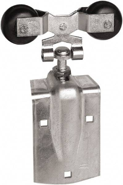 National Mfg. - 2 Piece, Zinc, Box Rail Hanger - Use with Round Rail - Americas Tooling