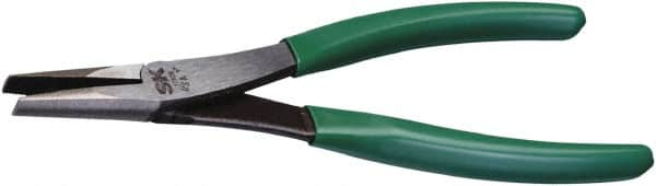 SK - 8-1/4" OAL, 4" Jaw Length, Duckbill Pliers - Serrated Jaw, Vinyl Coated Handles - Americas Tooling