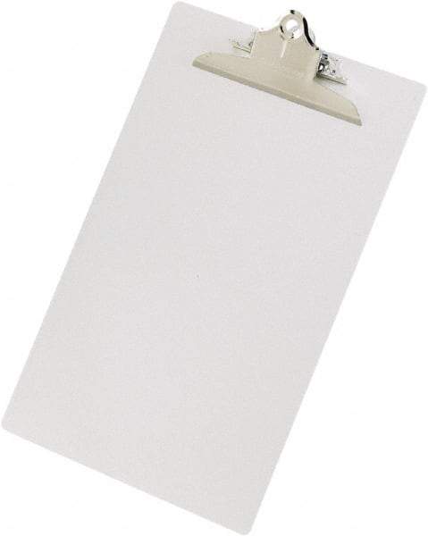 Saunders - 1-3/4" Long x 9" Wide, Clip Board - Silver - Americas Tooling