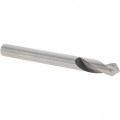 Chicago-Latrobe - 1/4" Body Diam, 90°, 2-1/2" OAL, Solid Carbide Spotting Drill - Americas Tooling