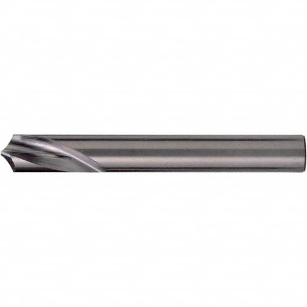 Chicago-Latrobe - 3/4" Body Diam, 90°, 5" OAL, Solid Carbide Spotting Drill - Americas Tooling