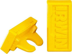 Irwin - Level Replacement End Cap Mount - Yellow, Use with 2500 & 2550 Series Levels - Americas Tooling