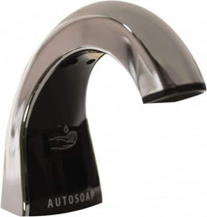 Rubbermaid - 800 to 1600 mL Liquid Soap Dispenser Hardware - Metal & Plastic, Counter Mounted, Chrome/Black - Americas Tooling