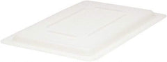 Rubbermaid - 18" Long x 12" Wide, Rectangular Polyethylene Lid - Snap-On, Use with FG350400, FG350700, FG350900 - Americas Tooling