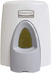 Rubbermaid - 400 mL Foam Seat Cleaner System Dispenser - Plastic, Wall Mounted, White - Americas Tooling