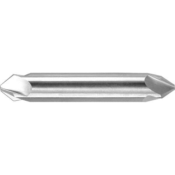 Melin Tool - 5/8" Head Diam, 5/8" Shank Diam, 4 Flute 120° High Speed Steel Countersink - Americas Tooling