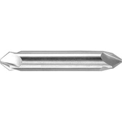 Melin Tool - 5/8" Head Diam, 5/8" Shank Diam, 4 Flute 120° High Speed Steel Countersink - Americas Tooling