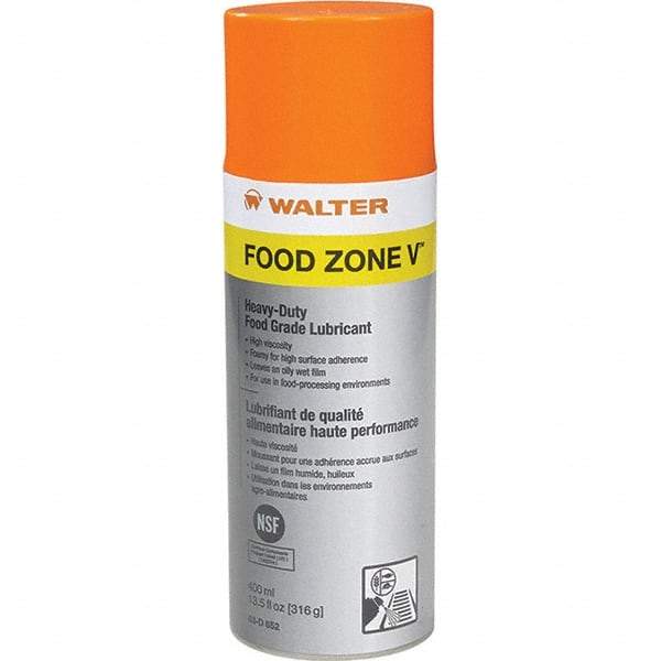 WALTER Surface Technologies - 400 mL Aerosol Penetrant/Lubricant - White, -31°F to 275°F, Food Grade - Americas Tooling