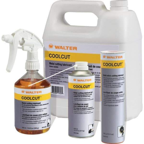 WALTER Surface Technologies - CoolCut, 55 Gal Bottle Cutting Fluid - Liquid, For Broaching, Drilling, Milling, Reaming, Sawing, Shearing, Tapping - Americas Tooling