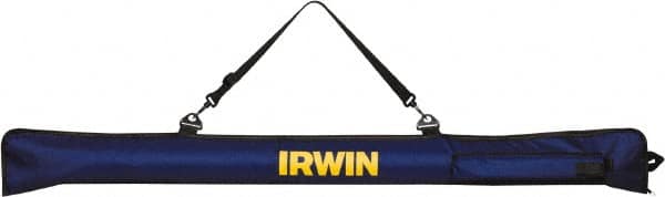 Irwin - 48" Long, Level Soft Case Mount - Blue, Use with Utility Levels - Americas Tooling