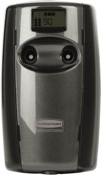 Rubbermaid - 0.63 Cu Ft Coverage, Black Metered Aerosol Dispenser - Americas Tooling