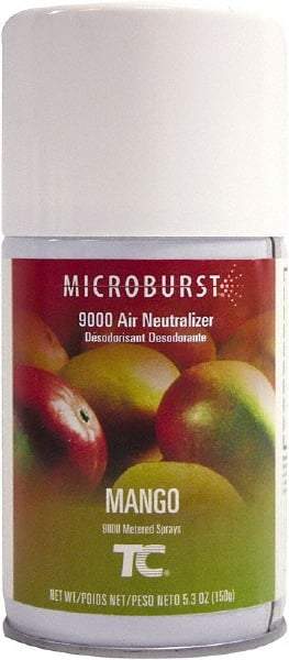 Rubbermaid - 5.3 oz Air Freshener Dispenser Aerosol Refill - Mango, Compatible with Microburst 9000 Dispensers - Americas Tooling