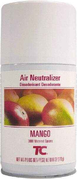 Rubbermaid - 5.25 oz Air Freshener Dispenser Aerosol Refill - Mango, Compatible with Standard Aerosol Dispensers - Americas Tooling