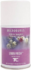 Rubbermaid - 5.3 oz Air Freshener Dispenser Aerosol Refill - Linen, Compatible with Microburst 9000 Dispensers - Americas Tooling