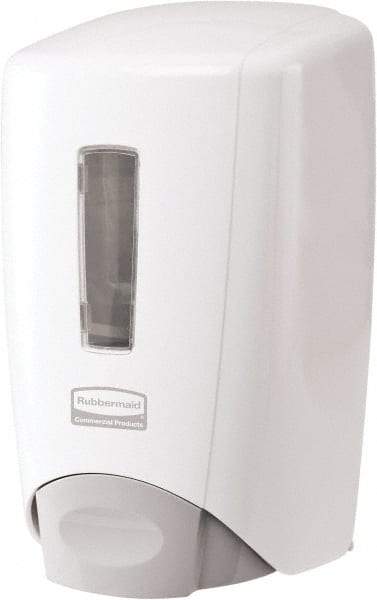 Rubbermaid - 500 mL Foam/Liquid Hand Soap Dispenser - Plastic, Wall Mounted, White - Americas Tooling