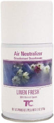 Rubbermaid - 5.25 oz Air Freshener Dispenser Aerosol Refill - Linen, Compatible with Standard Aerosol Dispensers - Americas Tooling