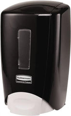 Rubbermaid - 500 mL Foam/Liquid Hand Soap Dispenser - Plastic, Wall Mounted, Black - Americas Tooling