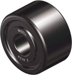 McGill - 1-3/4" Bore, 5" Roller Diam x 3-3/4" Roller Width, Steel Plain Yoke Roller - 35,800 Lb Dynamic Load Capacity, 2.85" Overall Width - Americas Tooling