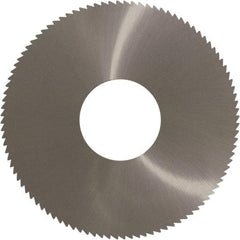 Controx - 2" Diam x 0.0469" Blade Thickness x 1/2" Arbor Hole Diam, 80 Tooth Slitting and Slotting Saw - Arbor Connection, Right Hand, Uncoated, Solid Carbide, Concave Ground - Americas Tooling