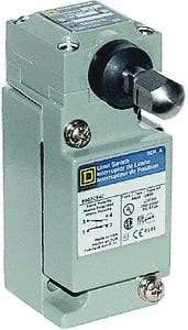 Square D - SPDT, NC/NO, 600 Volt Screw Terminal, Plunger Actuator, General Purpose Limit Switch - 1, 2, 4, 6, 12, 13, 6P NEMA Rating, IP67 IPR Rating - Americas Tooling