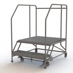 TRI-ARC - Rolling & Wall Mounted Ladders & Platforms Type: Rolling Work Platform Style: Steel Work Platform - Americas Tooling