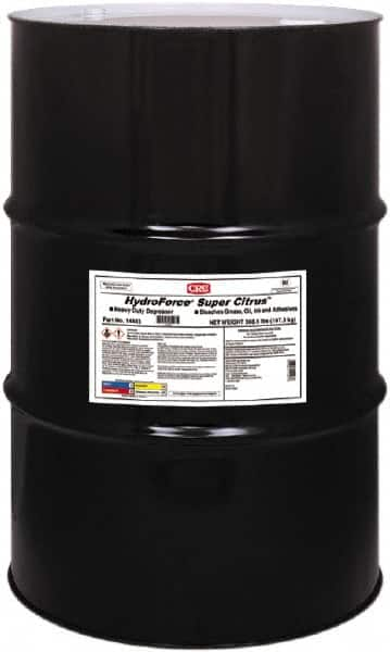 CRC - 55 Gal Drum Cleaner/Degreaser - Liquid, Water Based, d-Limonene, Citrus - Americas Tooling