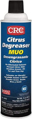 CRC - 20 oz Aerosol Cleaner/Degreaser - Aerosol, d-Limonene Solvent, Petroleum Distillate, Citrus - Americas Tooling