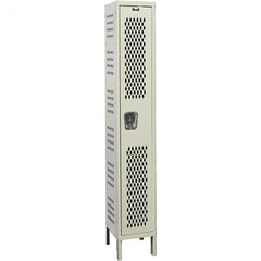 Hallowell - 1 Door, 1 Tier, Heavy-Duty Ventilated Wardrobe & Box Lockers - Americas Tooling