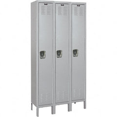 Hallowell - Medsafe 3 Door, 1 Tier, Premium Wardrobe Lockers - Americas Tooling