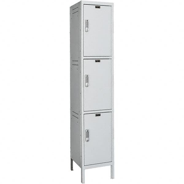 Hallowell - 3 Door, 3 Tier, Charging Station Locker - Americas Tooling