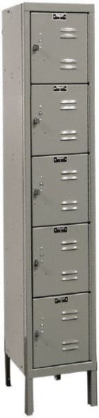 Hallowell - 5 Door, 5 Tier, Premium Box Lockers - Americas Tooling