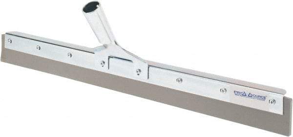 PRO-SOURCE - 24" Rubber Blade Floor Squeegee - Tapered End, Gray - Americas Tooling