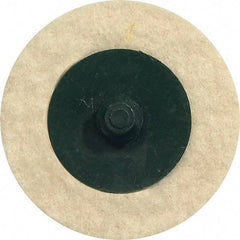 WALTER Surface Technologies - 3" Diam, Unmounted Buffing Wheel - Quick Change Felt Disc - Americas Tooling