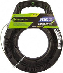 Greenlee - 150 Ft. Long x 1/8 Inch Wide, Steel Fish Tape - Includes Case - Americas Tooling