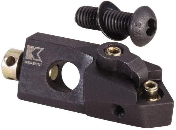 Kennametal - Series Kenloc, Left Hand, MSSN Toolholder Compatibility, SN.. Insert Compatibility, Indexable Turning Cartridge - Pin & Clamp Holding Method, 6.09mm Max Depth of Cut, 44mm OAL x 10mm OAW x 14.75mm OAH - Americas Tooling