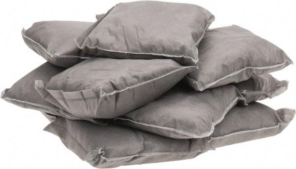 PRO-SAFE - 9 Inch Long x 9 Inch Wide x 2 Inch High, Gray Sorbent Pillow - 15 Gallon Capacity, Universal - Americas Tooling