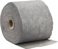 PRO-SAFE - Universal Use, 67 Gallon Package Capacity Sorbent Roll - 300' Long x 15" Wide, Gray - Americas Tooling