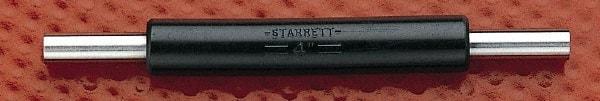 Starrett - 200mm Long, Spherical End Micrometer Calibration Standard - Use with Micrometers, Includes Heat Insulating Handle - Americas Tooling