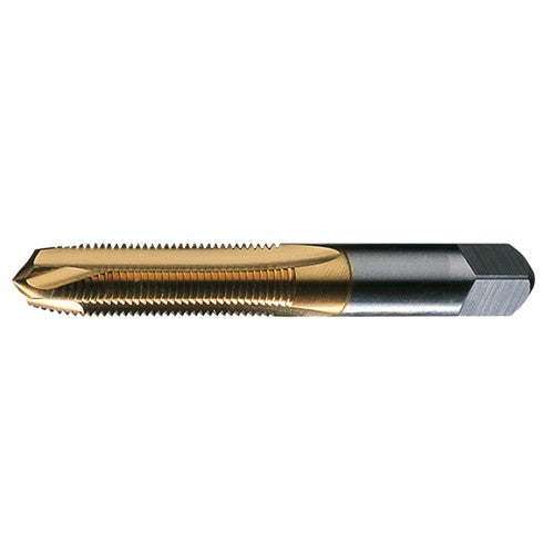 M3x0.5 2 Flute D3 Plug HSS Standard Spiral Point Tap- TiN - Exact Industrial Supply