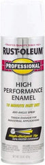 Rust-Oleum - White, Gloss, Rust Proof Enamel Spray Paint - 14 Sq Ft per Can, 15 oz Container, Use on Multipurpose - Americas Tooling